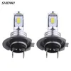 2 adet H7 H11mini Araba Far Ampuller LED Lamba ile CSP Çip 12000LM Otomatik Sis Işıkları Farlar