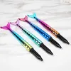 Mode Kawaii colorée colorée cravate sirène stylos étudiant écriture cadeau nouveauté sirène sirène stylo papeterie bureau de bureau de bureau