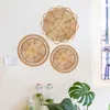 Lustra Rattan Crafts Twig Flower Frame Creative Po Wall Wiszące Ornament Wedding Birthday Party Home Decor