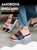 Мужские тапочки летом открытый классные слайды пары повседневные туфли мода пляжные сандалии для мужчин обувь нескользящиеся пола фланпы