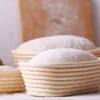 丸楕円形の籐製パンの校正バスケットパンベーキング金型金型Sourdough Banneton Bread Dough証明発酵バスケット211110