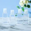 30 ml 60 ml lege duidelijke fles navulbare plastic flessen met flip cap cosmetische container voor hand sanitizer vloeibaar monster