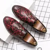 Kleid Schuhe Quaste Leopard Print Design Loafer Abdeckung Fuß Casual Nacht Party Mode Trend Herren Laufsteg Schuhe 38-48