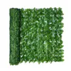 Sztuczny liść ogrodzenie ogrodzone rolki rolka UV Fade Chronione Prywatność Sztuczne Ogrodzenie Wall Landscaping Ivy Garden Fence Panel