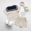 Baby Girl Clothes Summer Kids Clothing Set for Boy Outfits Toddler Boys Sailor Costumes Outfit 2108048286425