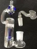 5,9 pollici Mini Oil Rig Narghilè Piccolo Bong pettine Perc Percolatore Tubi d'acqua Vetro Bong d'acqua Dab Rigs con ciotola da 14 mm