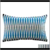 Bedding Supplies Textiles & Gardengeometric Printing Pillow Case Cafe Home Decor Cushion Ers Items Household Textile Products Drop Delivery 2