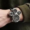 손목 시계 OULM 1149 Octopus 독특한 디자인 스포츠 시계 남자 여러 시간대 손목 시계 한정판 골동품 남성 석영 시계