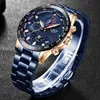 2020 Lige New Fashion Casual Mens Klockor Top Märke Luxury Wristwatch Quartz Clock Vattentät Sportklocka Män Relogio Masculino x0625