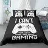 Ensemble de literie GamePad pour garçons Queen Modern Gamer Couette Couverture Jeu vidéo Couette Enfants Literie 210615