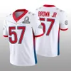 Jersey Kansas''City''Chiefs''Men 15 Patrick Mahomes 10 Tyreek Hill 87 Travis Kelce''NFL''Donne Youth Custom White Game 2022 AFC Pro Bowl