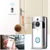 2021 Najnowszy WIFI VIIDEO V5 Doorbell Smart Home Drzwi Dzwonek 720p Kamera HD w czasie rzeczywistym dwukierunkowy audio Night Vision PIR Motion Detection