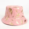 Summer Bucket Hat Fisherman cap women Men Gift wide brim Floral Universal Outdoor Travel Sun beach hats GGA4642