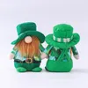 St Patrick's Day Gnome Party Decor Irish Handgjorda Skandinaviska March Declativ Dwarf Kids Presenter