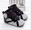 Bebek Ayakkabıları İlk Walkers Yenidoğan Tasarımcısı Erkek Kız Çocuk Toddlers Lace Up Pu Sneakers 0-18 Ay