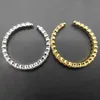 Bracelet élégant en cristal AB pour femmes, plaqué argent et couleur or, grand cristal strass, extensible, Q0719
