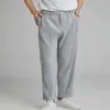 Mens and womens long shorts pleated pants striped high-elastic loose wide-leg beach pants summer straight casual trouser