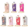 Diamond Ring Houder Crystal Chain Handtas Parfum Fles Lanyard Cases voor Samsung S21ultra S21 Note20 Note10 S10Plus S9 Rhinestone Designer Phone Case