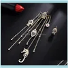 Jewelryasymmetric Fish Seahorse Long Tassel Earrings Marine S Eor Jewelry Seaside Hooop Hie Drop Delivery 2021 Q5GM8