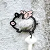 Cute Piggy Key Rings Kawaii Pig Women Girl Car Keyring Purse Pendant Bag Charm for Keychain Holders Lovers Couples Best Gift