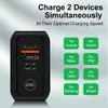 18W Quick Charge QC 3.0 PD Tipo c USB Caricabatterie per telefoni cellulari US EU UK Plug per Iphone 11 12 Pro Max X Xr 7 8Plus Samsung Note 20