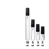 2ml 3ml 5ml 10ml Plastic & Glass Mist Spray Perfume Bottle Small Parfume Atomizer Travel Refillable Sample Vials tube