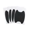 2022 new 4Pcs/Set Car Door Sticker Decal Carbon Fiber Scratches Resistant Cover Auto Handle Protection Film Exterior Styling Accessories
