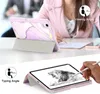 Case voor nieuwe iPad Mini 6 2021 (6e generatie, 8,3-inch) - [Buil-in Pencil Holder + Smart Auto Wake / Sleep], Premium Schokbestendig Slanke Trifold Stand Cover met Soft TPU Back Shell