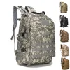 45L Bolsas tácticas militares Mochila Ejército Molle Bolsa de asalto Hombres Senderismo al aire libre Trekking Camping Pesca Caza Camo Mochilas 220104