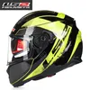 LS2 FF328一重レンズCasco Moto CAMETE DE MOTOCICLETAコンデンテLS2ドットを搭載したLS2 FF328ストリームオートバイヘルメット