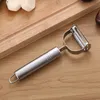 NewStainless Steel Peeler Potatis Gurka Carrot Grater Cutter Multifunktionella Grönsaker Dubbelplanering Skivare Peeling Tools Kök RRA106