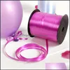 Wydarzenie Świąteczne Dostawy Dom Ogród Party Dekoracja Plastikowa Boże Narodzenie Wstążka Kolorowa Wrap Balon Krawaty Wedding Decor Gift Ballons Aessorie