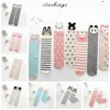 Girls Socks Children's Skarpetki Baby Cute Winter Cartoon Cotton Calcetines Animal Print High Knee Kids Meia Toddler Socks 2103 Q2