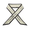 2021 Designer Mode Vielseitige Schals und Luxusmarke Schal Damen Silk Stirnband 100 * 5 cm