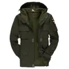 Casacos de trincheira masculina Militar M65 Casaco tático do exército masculino Camuflagem clássica Jaqueta de lã Men Brand Clothing Outwear BF802