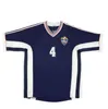 Copa do Mundo Iugoslávia retro Soccer Jersey 1990 1991 1998 1999 2000 casa azul fora branco # 9 MILOSEVIC # 10 STOJKOVIC Vintage Camisas de futebol clássicas de qualidade tailandesa