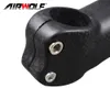 Vástago de bicicleta de fibra de carbono completo Airwolf para bicicleta de montaña mtb de carretera 31,8*70/90/100/110/120/130mm piezas de manillar 1 año de garantía