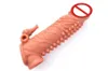 Silicone man sex jouet pénis extensions bik agrandir les produits sexuels à manches pour adultes fille ou femmes masturbation toys1335796