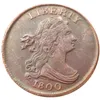 US, un conjunto de 1800-1808 8pcs, busto drapeado de medio centavo, copia de cobre, decoraci￳n de adornos de monedas de decoraci￳n del hogar accesorios281d