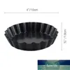 12 stks / set Non-stick Tart Quiche Flan Pan Mallen Pie Pizza Cakevorm Verwijderbare Losse Bodem Voltooid Zware Pizzeria Pan Bakvormen Fabriek Prijs Expert Design Quality