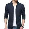 Liseaven Jacket Hommes Mode Casual Mens Sportswear Outdoor Bomber Top Coat Vestes Manteaux Plus Taille M- 5XL 211214