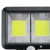 Énergie Solaire COB 98/108/120LED Applique Murale PIR Détecteur de Mouvement Lampe de Jardin Extérieur - 98LED