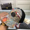 Модные ковшные шапки шляпы бренд печати Унисекс Snapbacks Летние личности Очарование мужчин женщин Спортивная шапка дышащая солнцезащитная шляпа