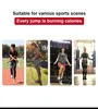 Springtouw Jumping Training verliezen Gewicht Studenten Springen Ropes met Lager Metalen Handvat Oefening Fitnessapparatuur Verstelbare Stalen Wire Aerobic Snelle Endurance