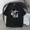 Frauen Tops T-Shirts japanische Anime Angriff auf Titan Levi Ackerman Eye Punk Tops Sommer Harajuku übergroße Gothic Kurzarm T-Shirt