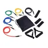 Resistance Bands 11pcs Set Yoga Pull Rope Fitness Exercises Crossfit Tubes Pedal Excerciser Body Training Gyms Workout Equipment