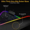 RGB Gaming Large Pad Gamer XXL Led Computer pad Big Mouse avec rétro-éclairage Tapis clavier Tapis de bureau