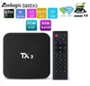 Tanix TX3 S905X3 Akıllı TV Kutusu Android 9.0 Amlogic 8K Medya Oyuncusu 4GB 32GB/GB 2.4G/5GHZ 2.4G5G WiFi Bt H.265
