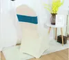 2021 Sequins Dekore Sandalye Bantları Altın Gümüş Renkli Polyester Likra Spandex Streç Sandalye Kanat Düğün Parti Olay Ziyafet Evrensel