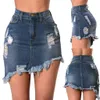 @ Fashion Skirts Women Solid Blue High Waist Buttons Leisure Short Casual Mini Skirt Evening Party Short Skirts Beach Skirt X0428